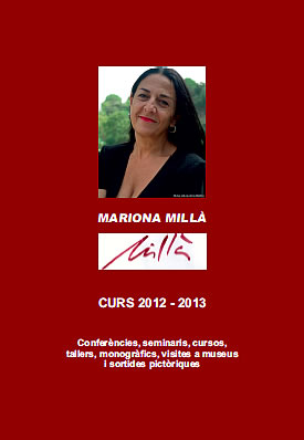 Cursos i Conferències 2012 - 2013 Mariona Millà